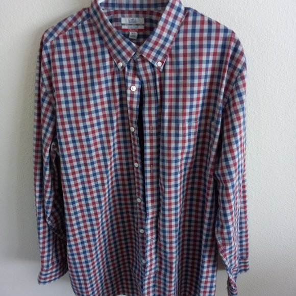 Button Down Casual Plaid Shirt - Picture 3 of 3